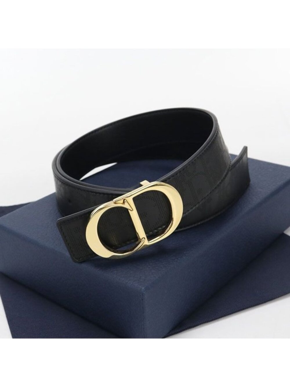Dior CD Icon Belt Oblique Galaxy Leather - Picture 1 of 7